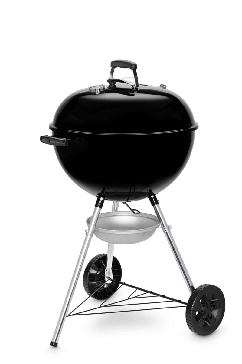 Гриль вугільний Weber Kettle E-5710 57 см Чорний (A-013294)