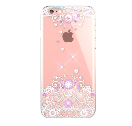Чохол-накладка KingXBar Swarovski Fairy Feature Series Case for iPhone 6/6S, Purple