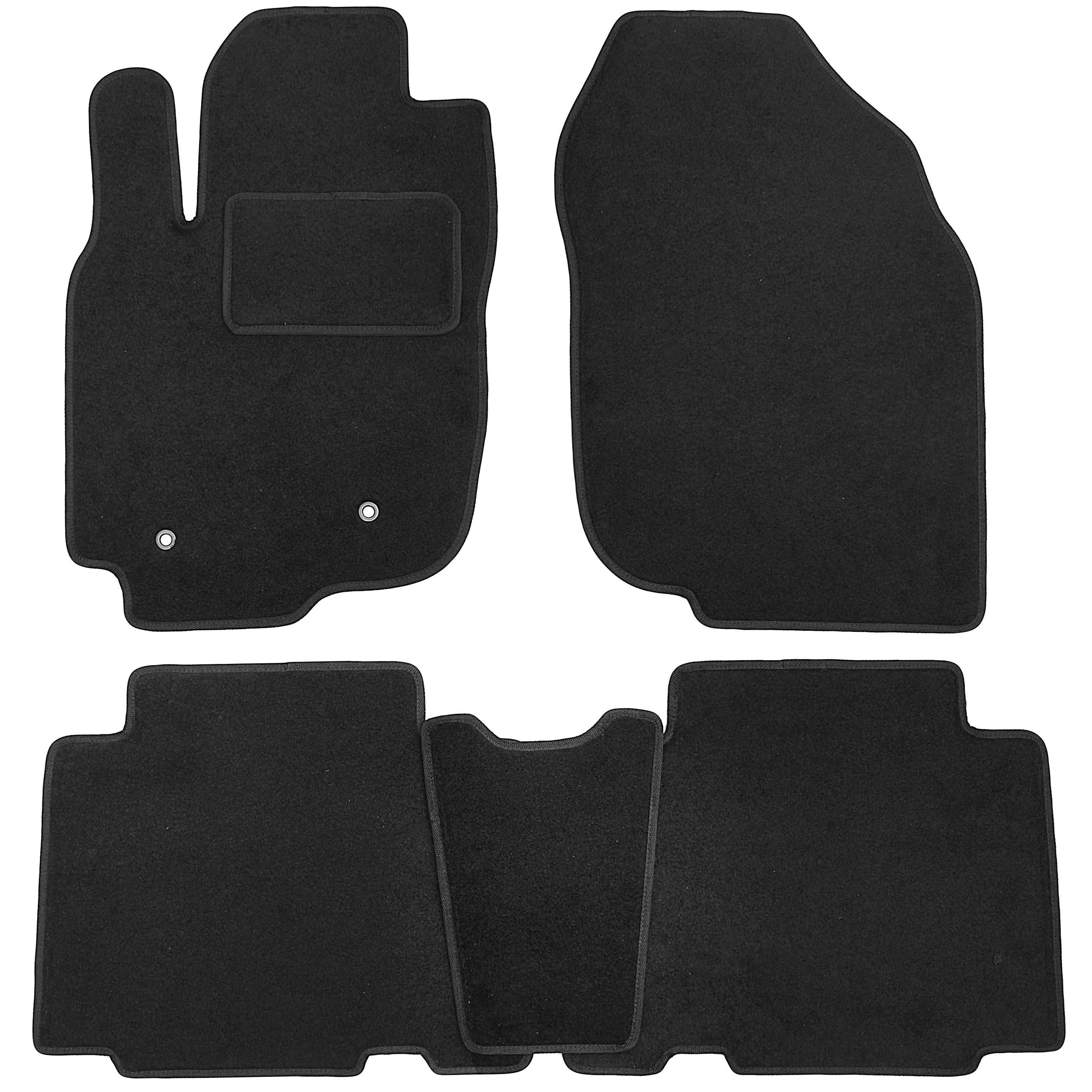 Коврики в салон для Toyota RAV4 '06-12 текстильные Черный (135208)