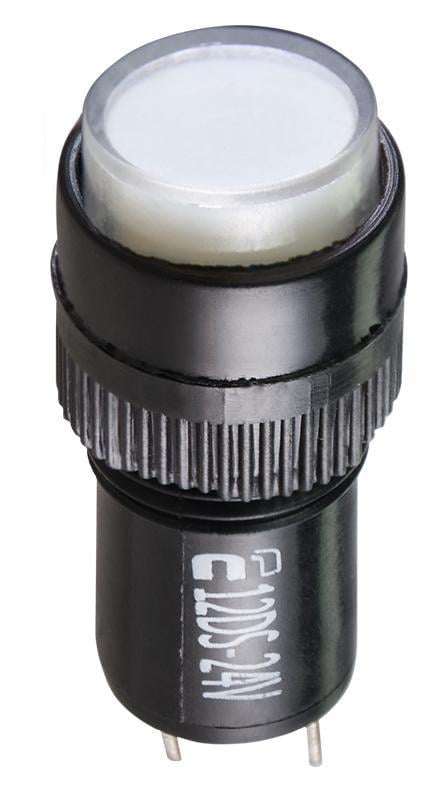 Лампа сигнальная АСКО-Укрем AD22E-12DS 22 мм LED 24 V АC/DC Белый (A0140030193)