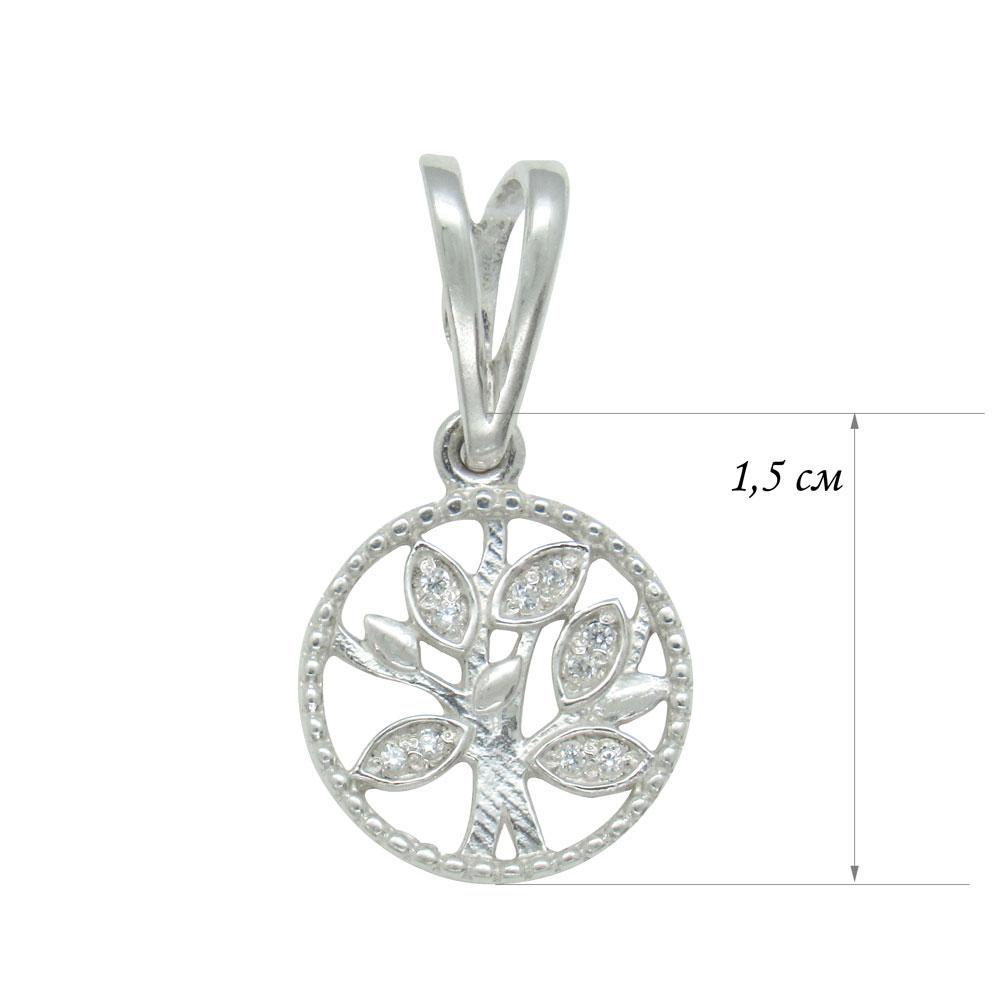 Срібний підвіс Древо життя (1136159938) - фото 2