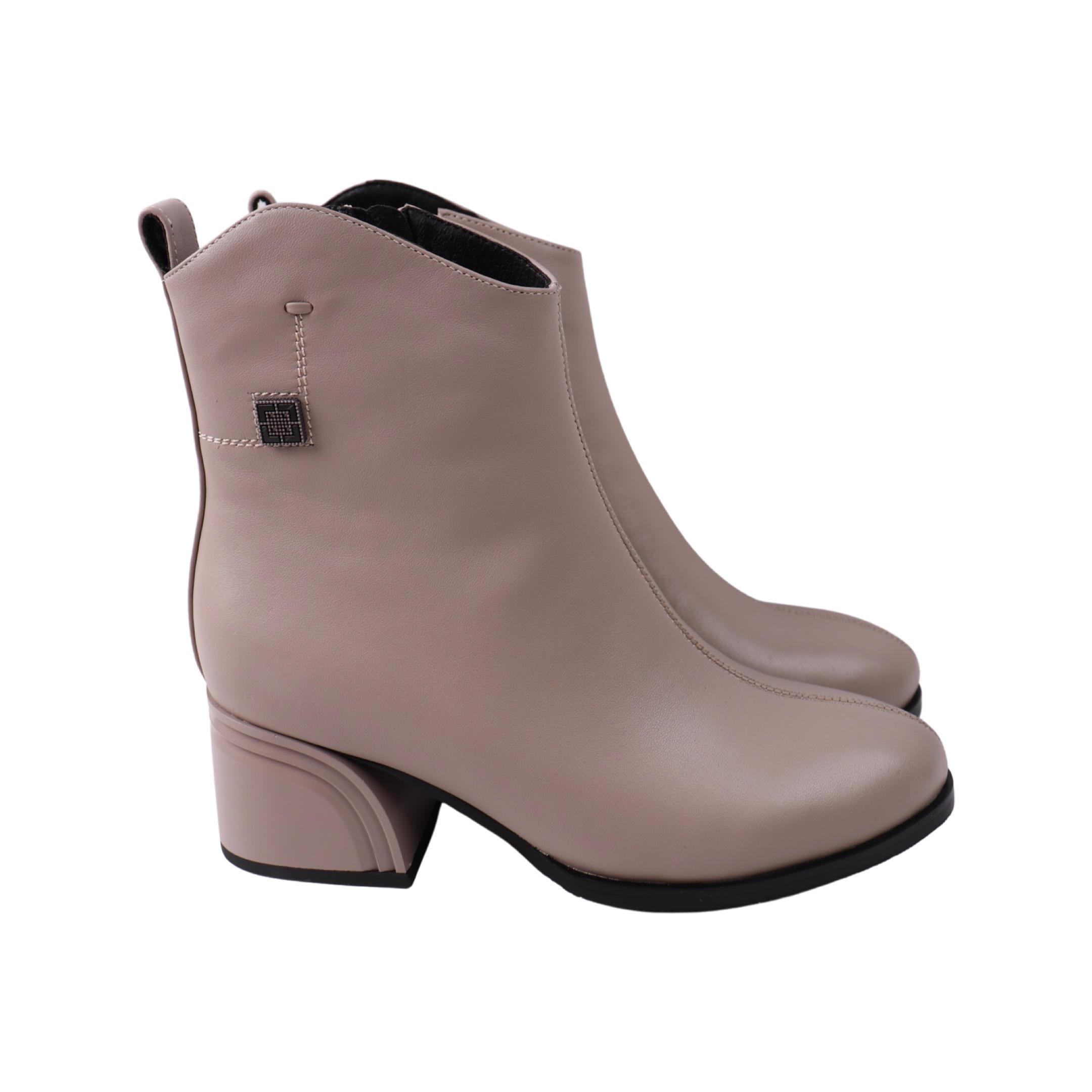 Ботильоны женские Lady Marcia натуральная кожа р. 36 Бежевый (246-23DH)