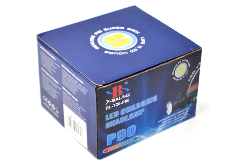 Ліхтар налобний Bailong BL-T20-P90 акумуляторний з Zoom - фото 8 Ліхтар налобний Bailong BL-T20-P90 акумуляторний з Zoom - фото 8