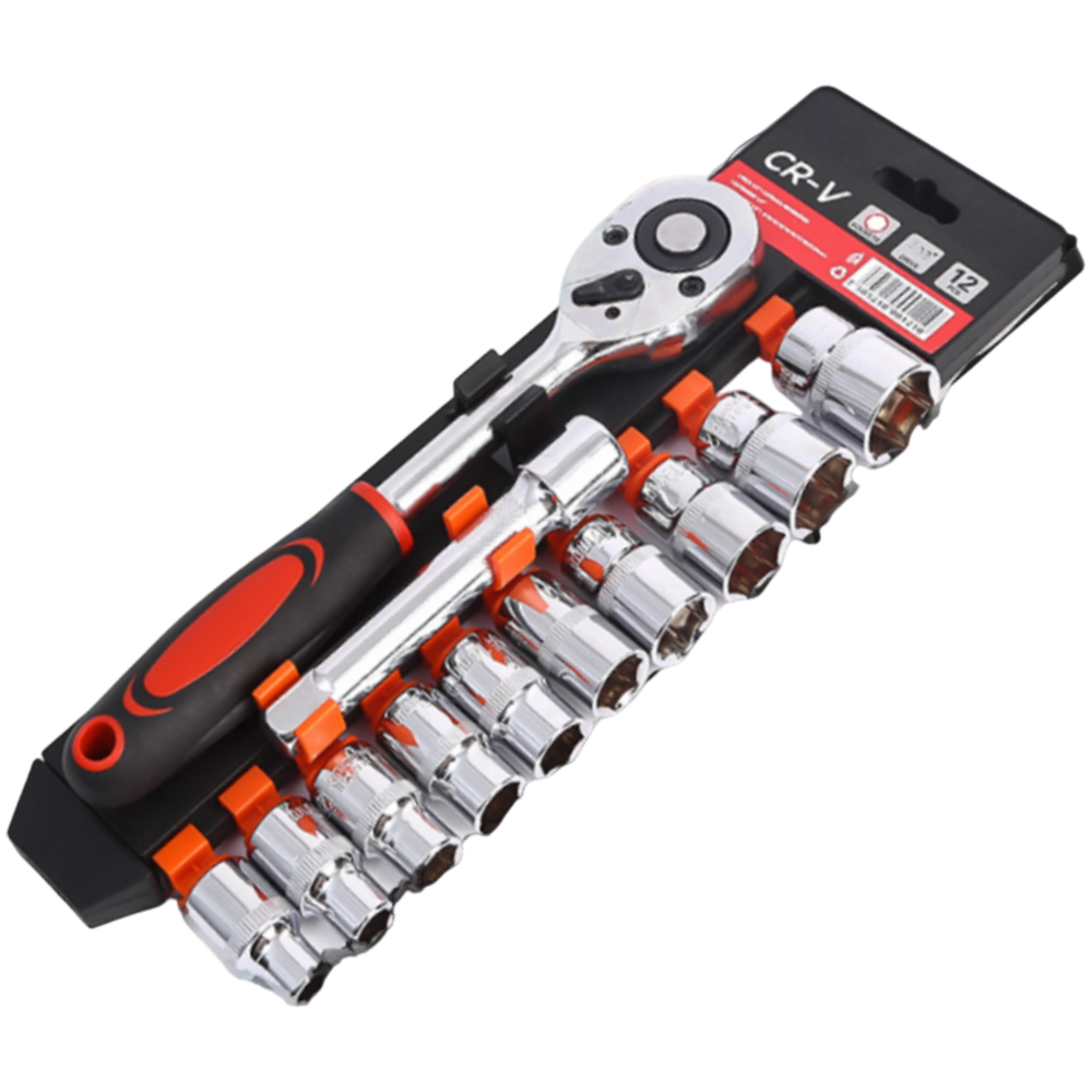 Набір інструментів для авто-автомобіля з тріскачкою 1/2" (0013) Набір інструментів для авто-автомобіля з тріскачкою 1/2" (0013)