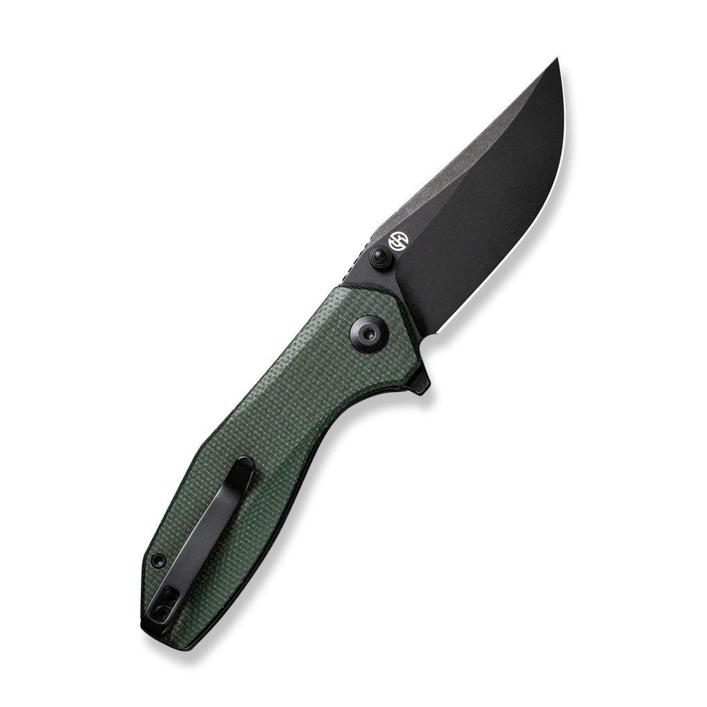 Ніж мисливський Civivi ODD 22 Green Micarta Blade Black (C21032-2) - фото 2
