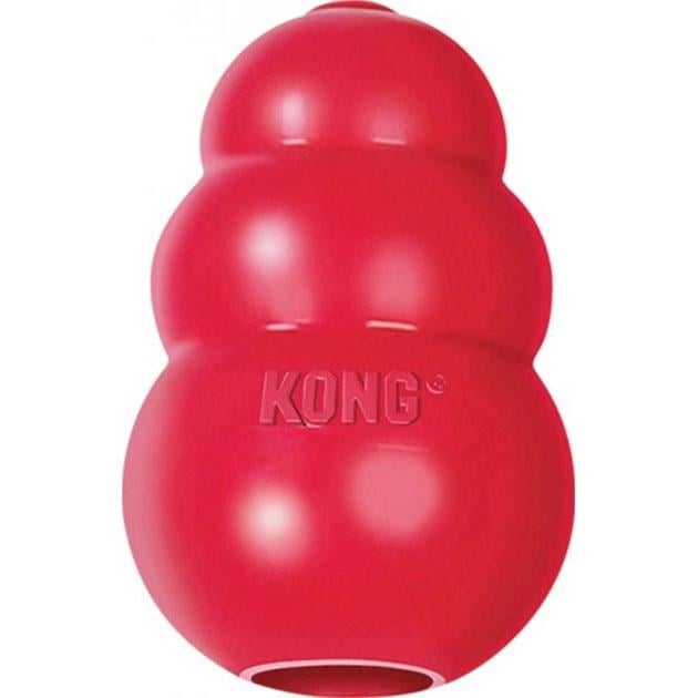 Игрушка для собак больших и гигантских пород KONG Classic Груша-кормушка XXL 15x9,5x6,5 см Красный (035585111414)