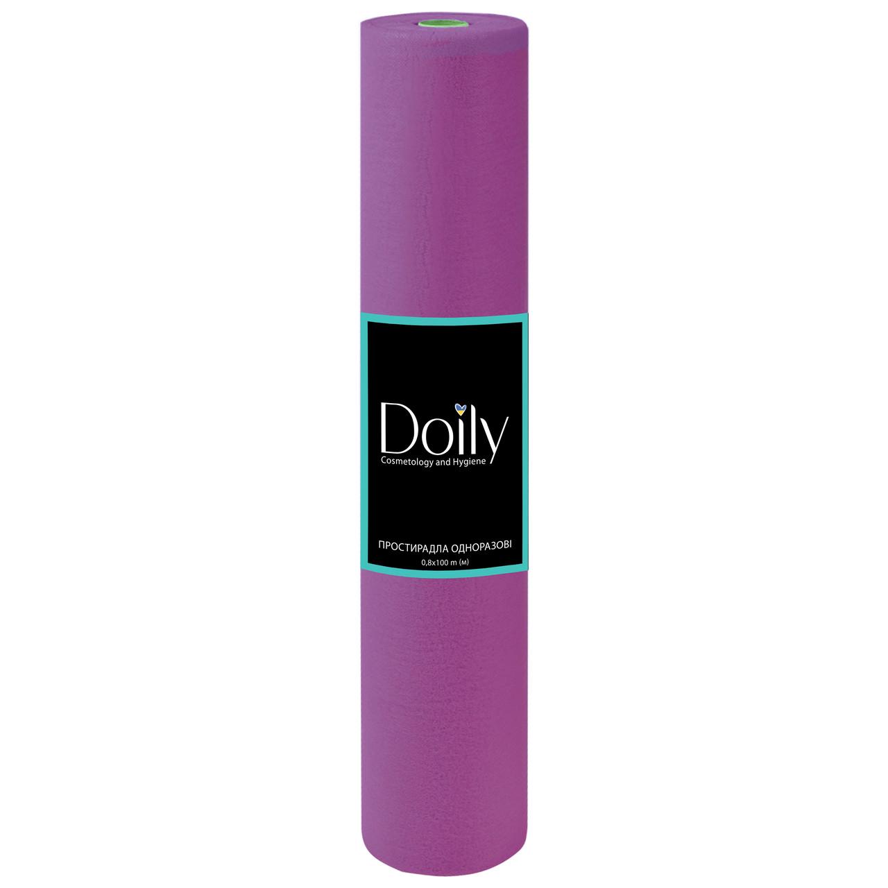 Простыни Doily 0,6х100 м Пурпурный (2538726042) - фото 1