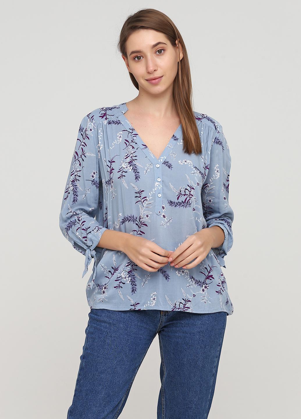 Блузка S.Oliver р. 36 Голубой (2000000902838)