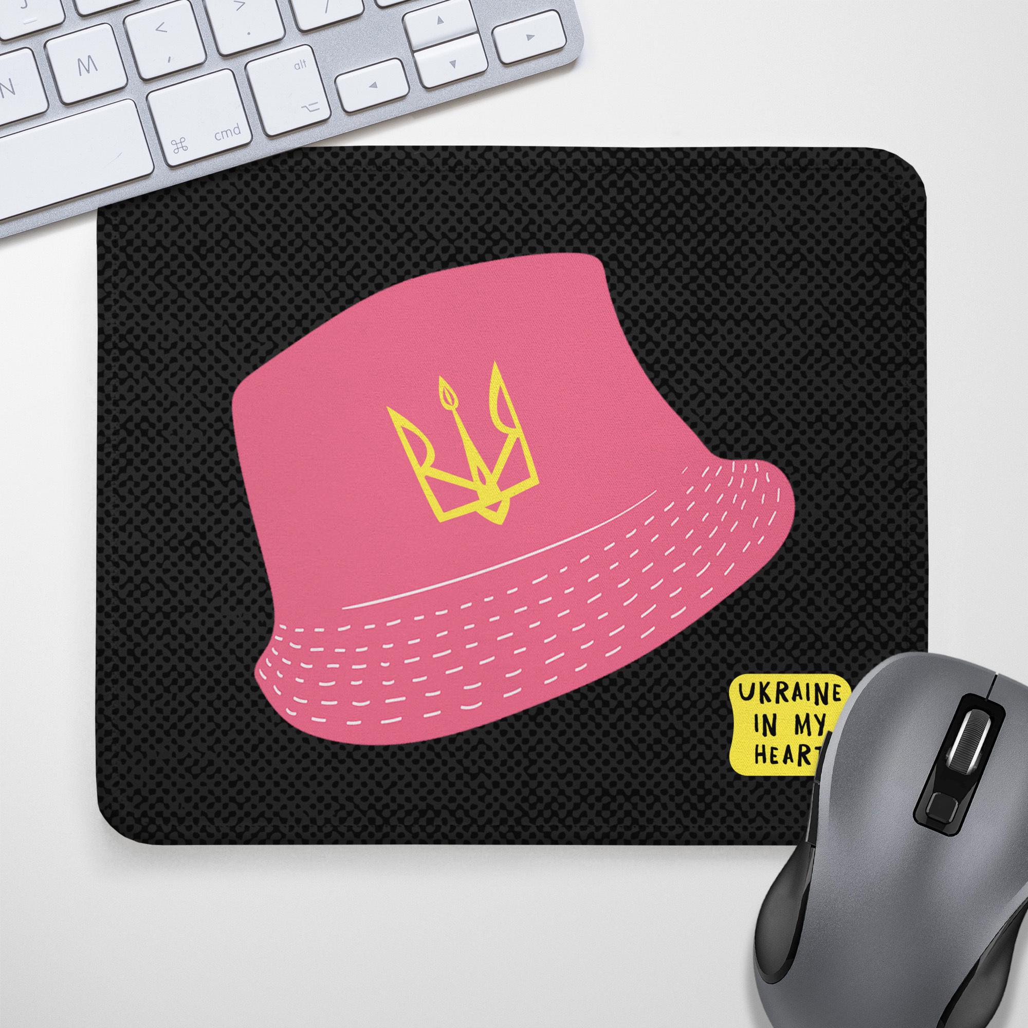 Коврик для мышки Presentville Розовая панама (KYL_22U007)