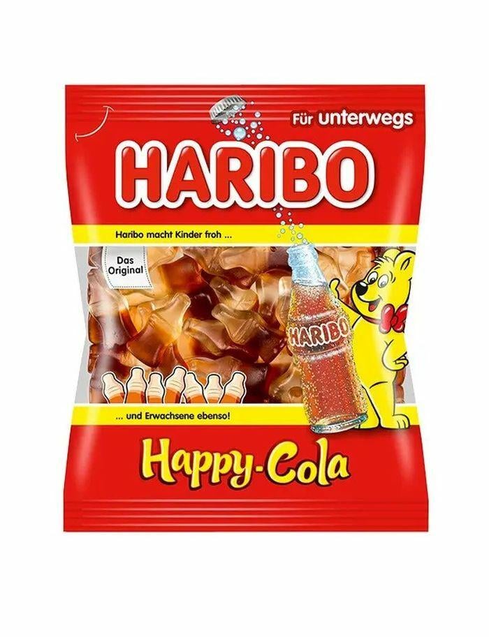 Конфеты HARIBO Happy Cola жевательные 200 г (8161799)