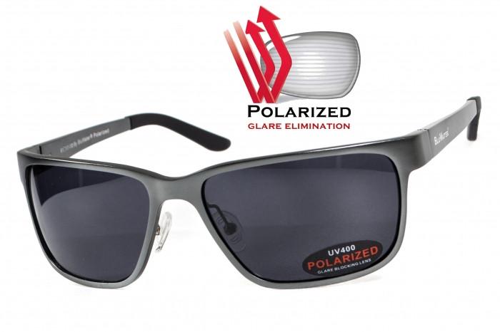 Очки поляризационные BluWater Alumination-2 Gun Metal Polarized Серый