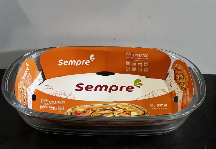 Форма для запекания Interos 6512 прямоугольное стекло 3 л (23702406) - фото 3