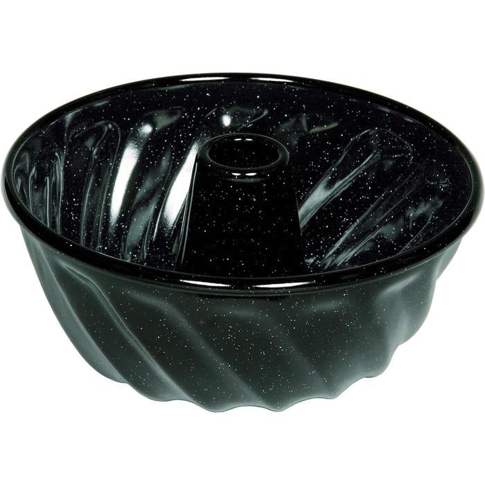 Форма для торта Bundt 0631-022 эмаль/индукционная 18х9,7 см 1,1 л Черный (33972208)
