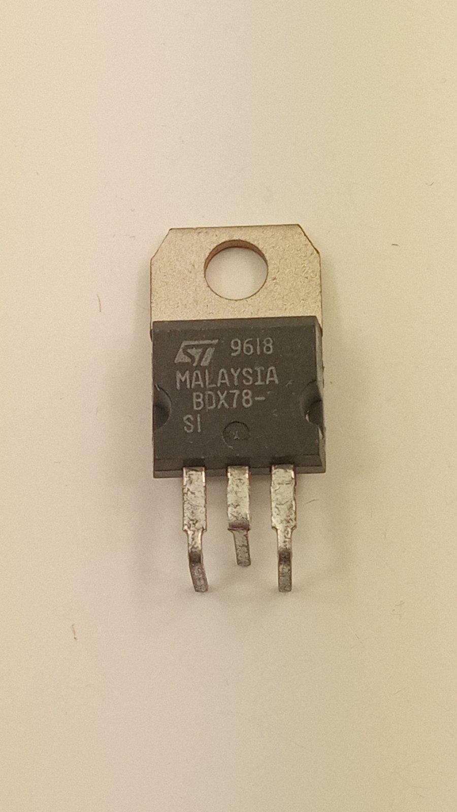 Транзистор BDX78S1 pnp 80V 8A 60W TO-220 (16652)