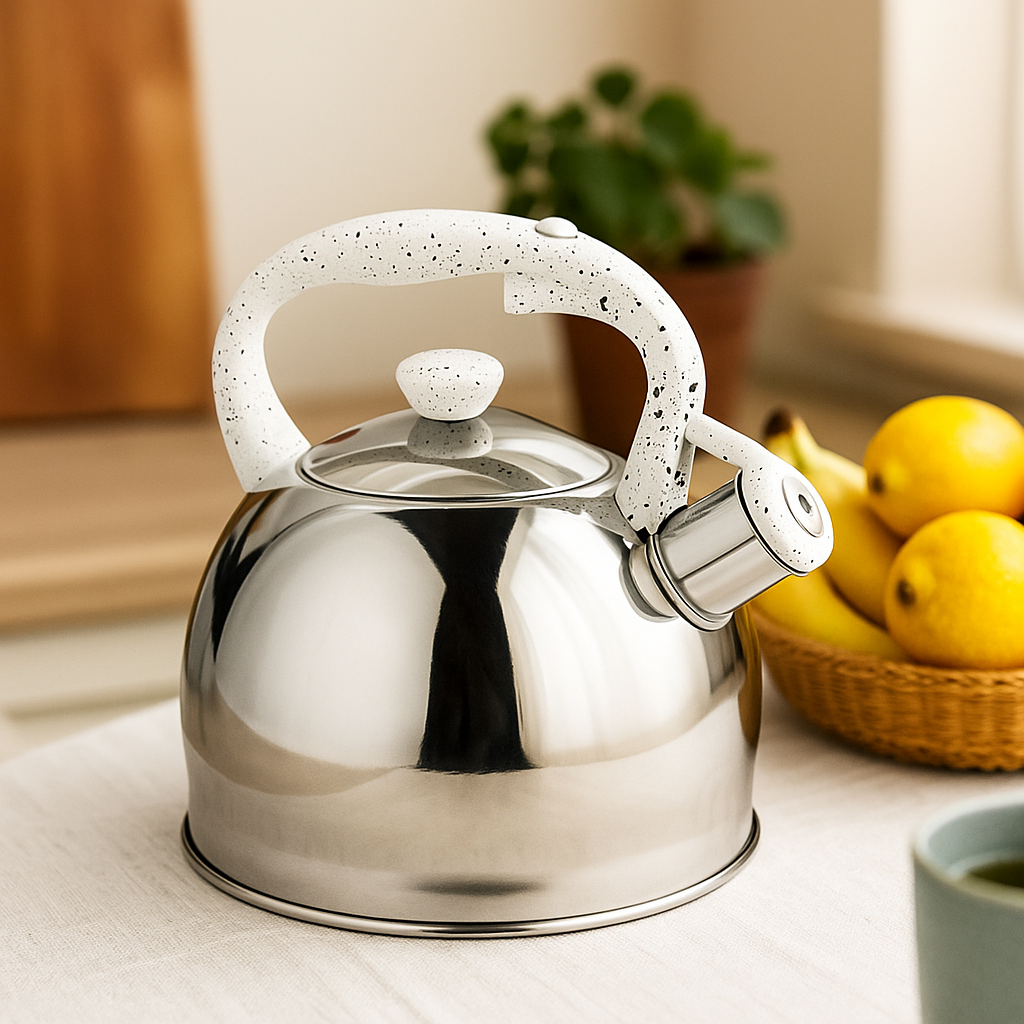 Чайник для плиты SnowStone с свистком капсульное дно нержавеющая сталь 2,0 л (03-MH-5174) - фото 5 Чайник для плиты SnowStone с свистком капсульное дно нержавеющая сталь 2,0 л (03-MH-5174) - фото 5
