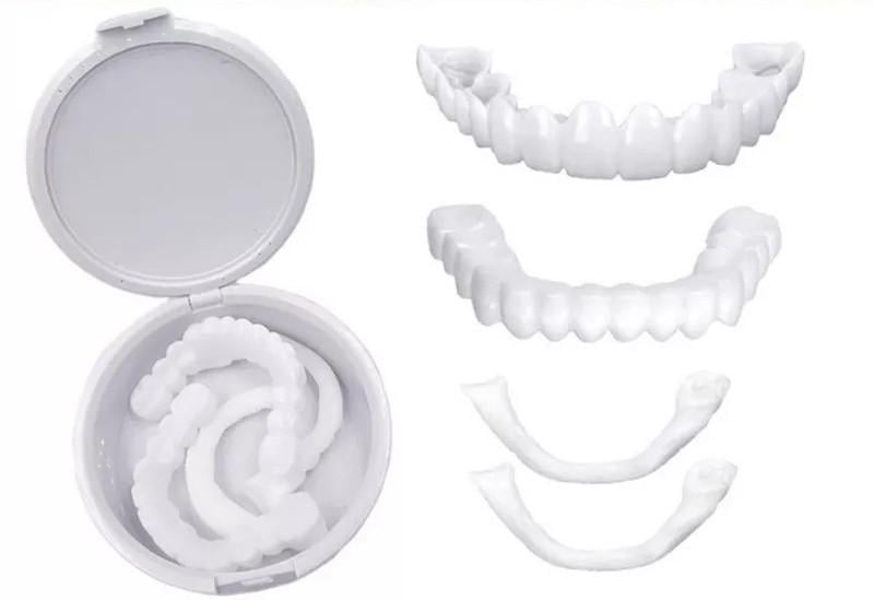 Знімні вініри SnapOn Smile Veneers на верхні та нижні щелепи з кейсом (2504) - фото 7