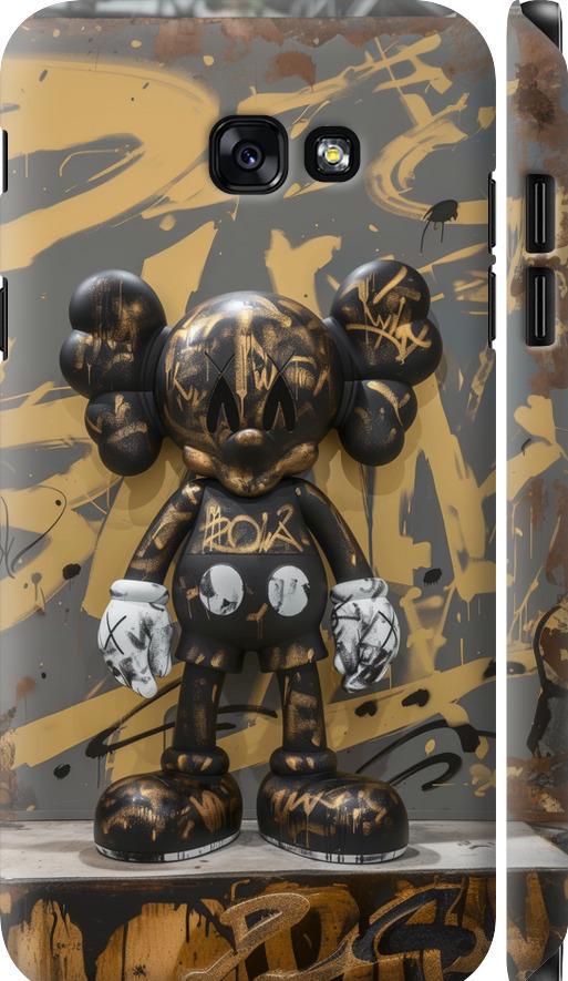 Чехол на Samsung Galaxy A7 (2017) Bronze kaws (6097m-445-42517)