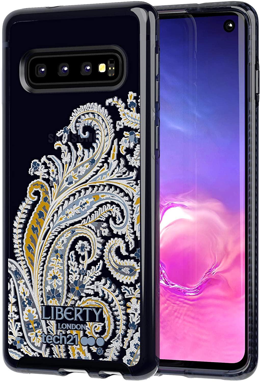 Фірмовий протиударний чохол tech21 Liberty London для Samsung Galaxy S10+ Pure Print Felix Raisen SM-G975 (5539)