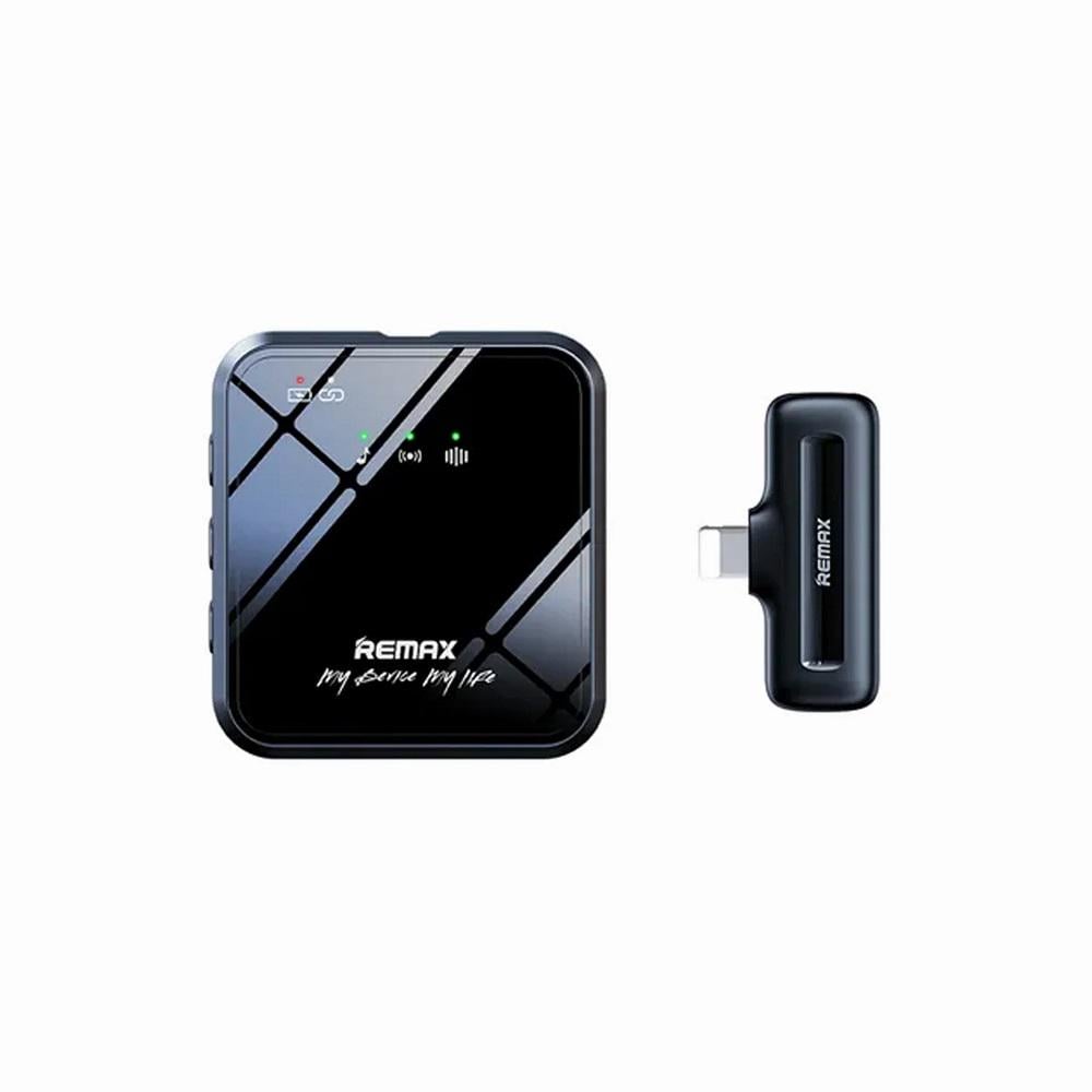Мікрофонна система бездротова Remax K11 Lightning Black (6954851222033)