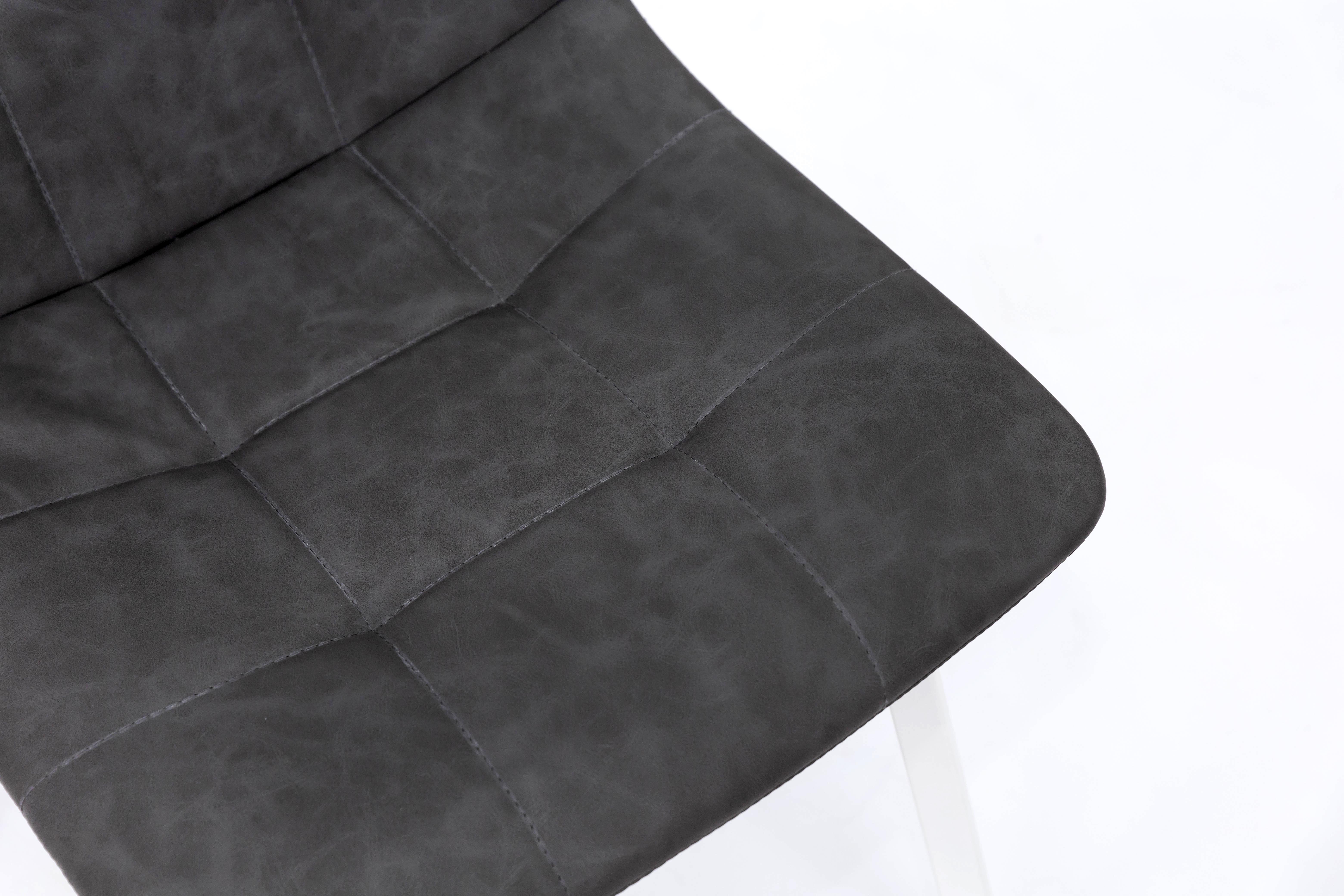 Стілець для кухні та вітальні ГРЕЙС Чілі квадрат 440х890х460 мм Білий/Сірий (GAА0052361) - фото 8 Стілець для кухні та вітальні ГРЕЙС Чілі квадрат 440х890х460 мм Білий/Сірий (GAА0052361) - фото 8