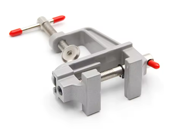 Лещата міні настільні метал до 30 мм Grey (75df5c78) - фото 2 Лещата міні настільні метал до 30 мм Grey (75df5c78) - фото 2