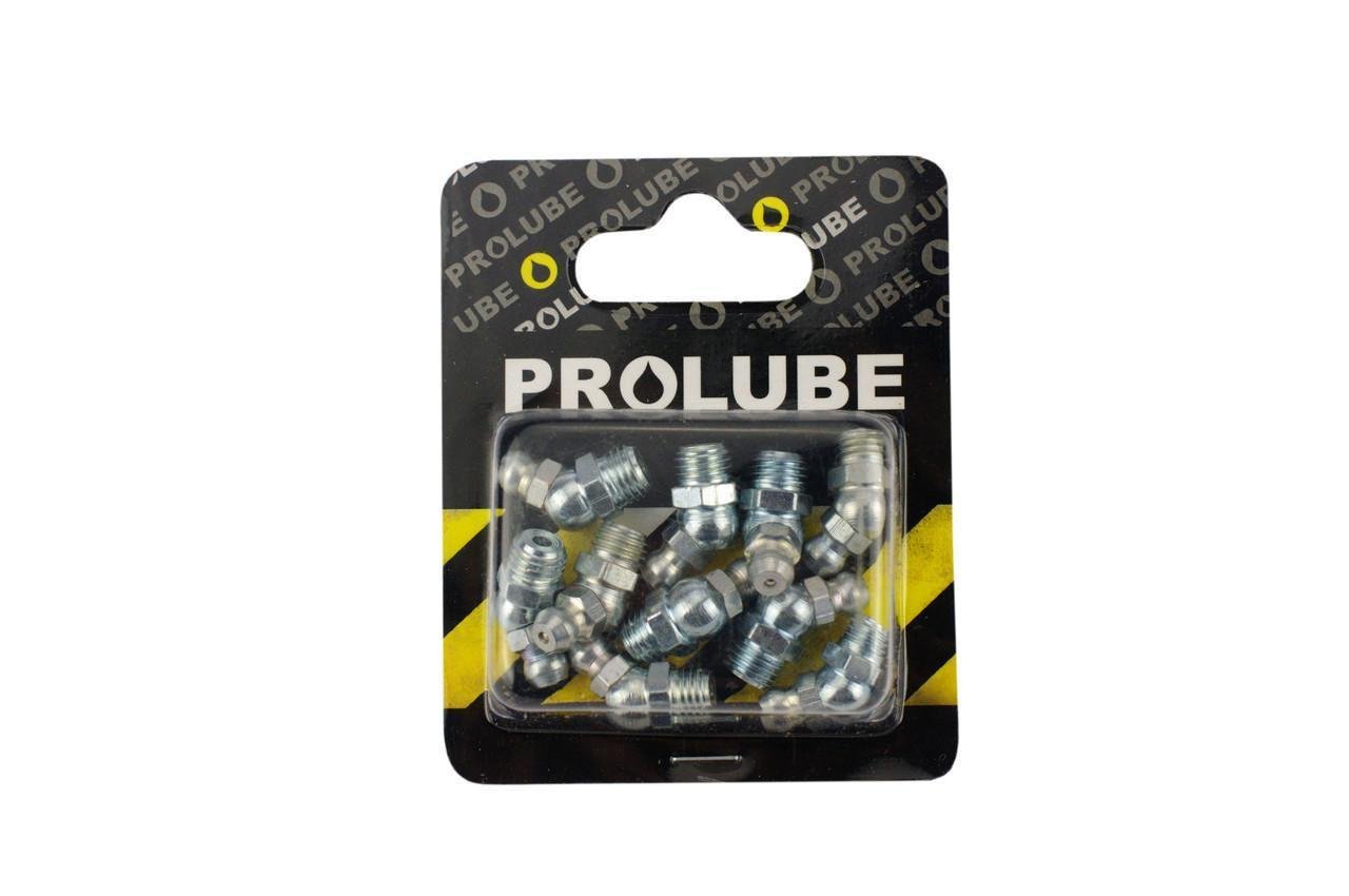 Пресс масленка Prolube шариковая 45° резьба M8x1,25 10 шт. DIN71412 (462-73)