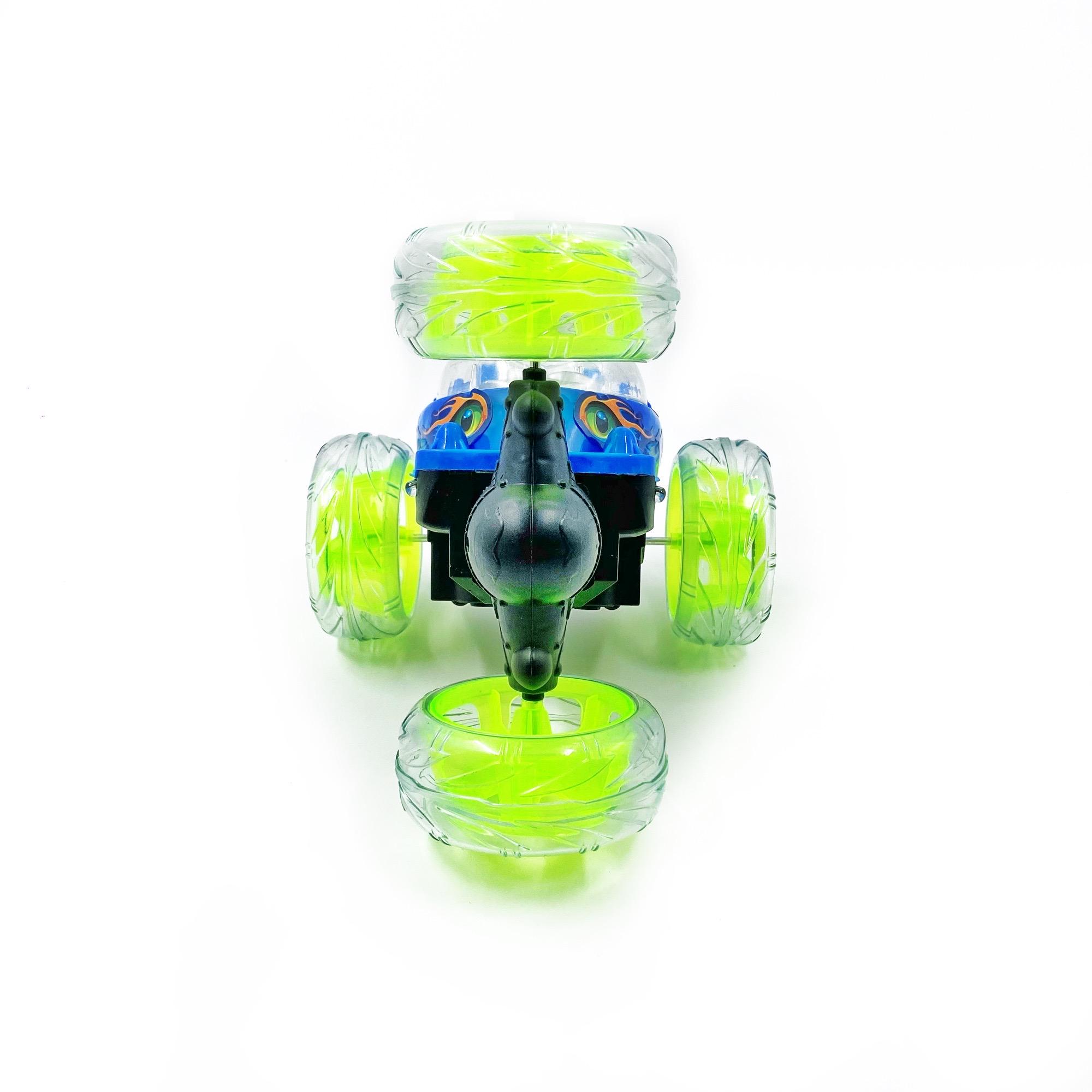 Машинка перевертыш Jia Yue Toys на радиоуправлении с подсветкой 4,8 В 16 см Синий (77463s) - фото 7 Машинка перевертыш Jia Yue Toys на радиоуправлении с подсветкой 4,8 В 16 см Синий (77463s) - фото 7