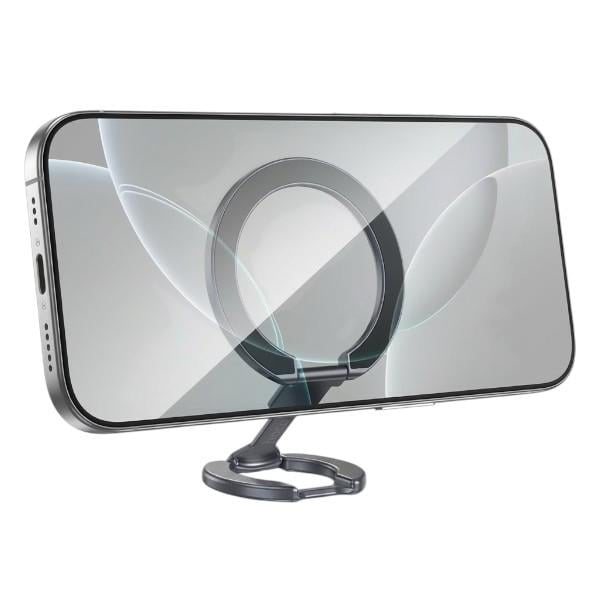 Магнитный держатель Hoco GH9 Double-Ring магниты N52 Серый - фото 3 Магнитный держатель Hoco GH9 Double-Ring магниты N52 Серый - фото 3