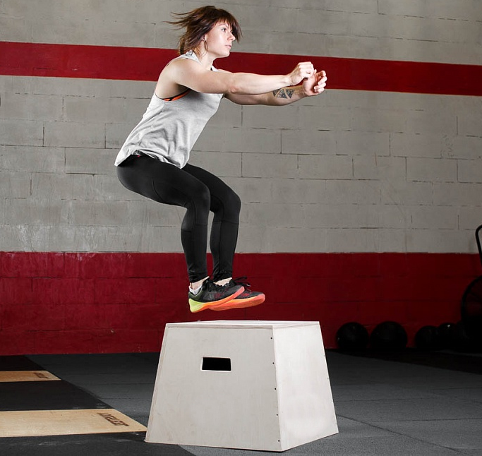 Тумба для кроссфита из дерева Ахваз Бланже (ТКФ-000801)