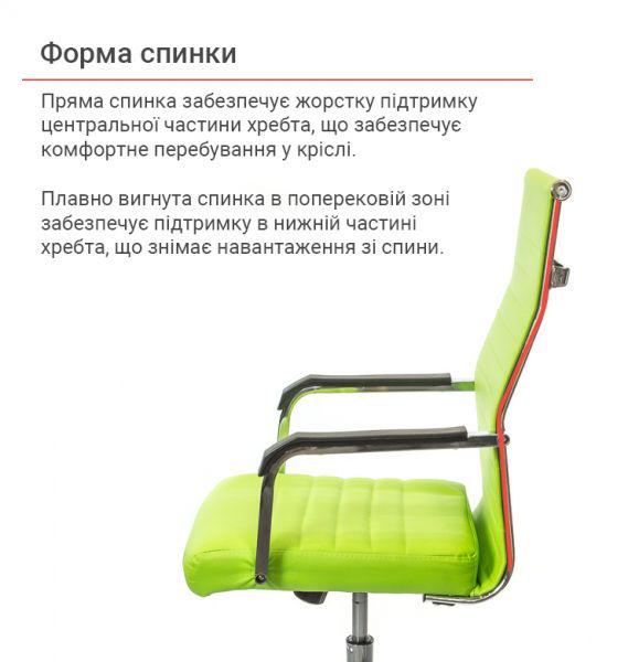 Крісло офісне АКЛАС Кап FX СН TILT Зелений (1611361) - фото 5 Крісло офісне АКЛАС Кап FX СН TILT Зелений (1611361) - фото 5
