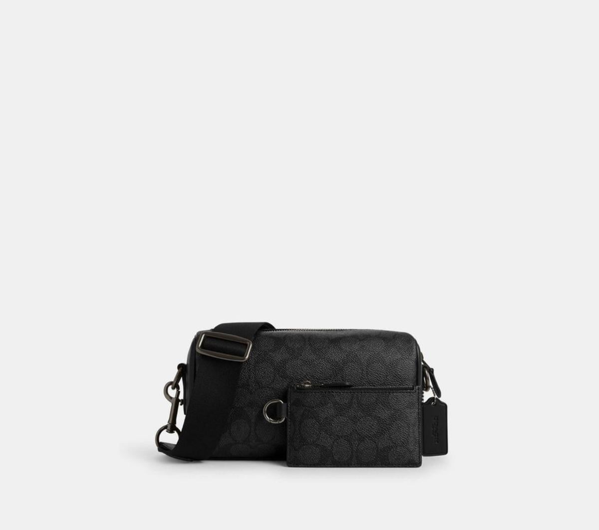 Сумка чоловіча Coach AXEL CROSSBODY BAG IN SIGNATURE CANVAS CV762 (467655)