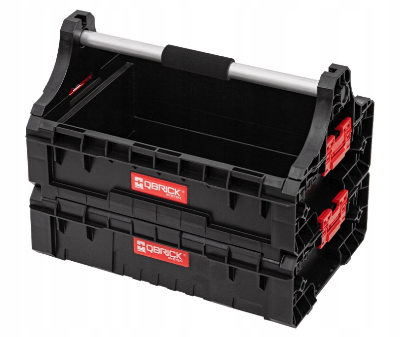 Ящик для инструмента модульный Qbrick System PRO Modular Tray с ручкой пластиковый 465х310х367 мм Черный