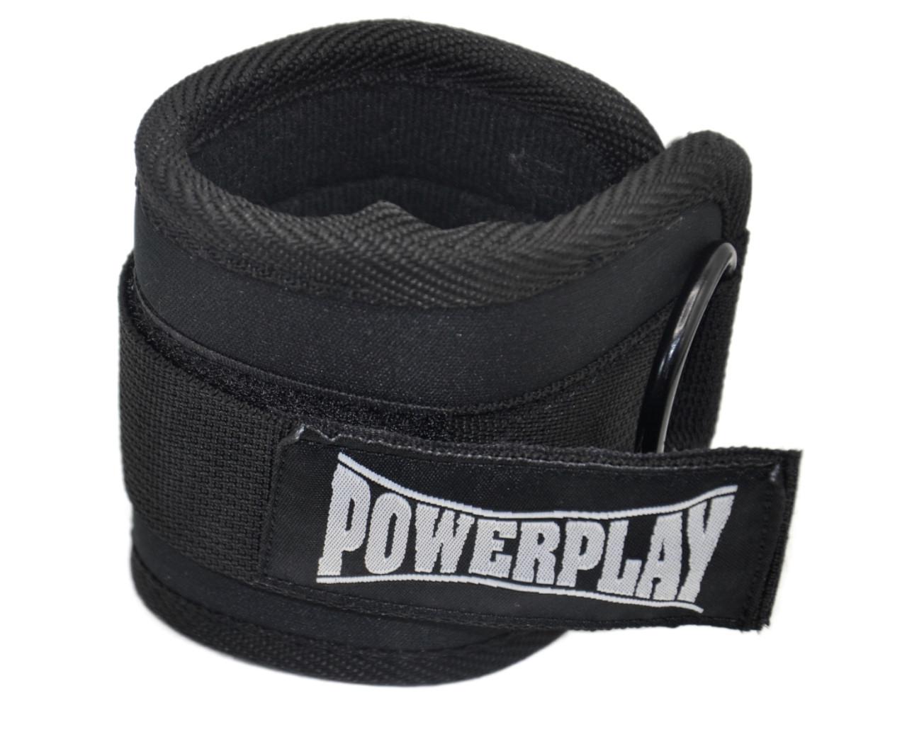 Манжета для тяги PowerPlay 4334 Ankle Strap Черный (A-012414) - фото 7 Манжета для тяги PowerPlay 4334 Ankle Strap Черный (A-012414) - фото 7
