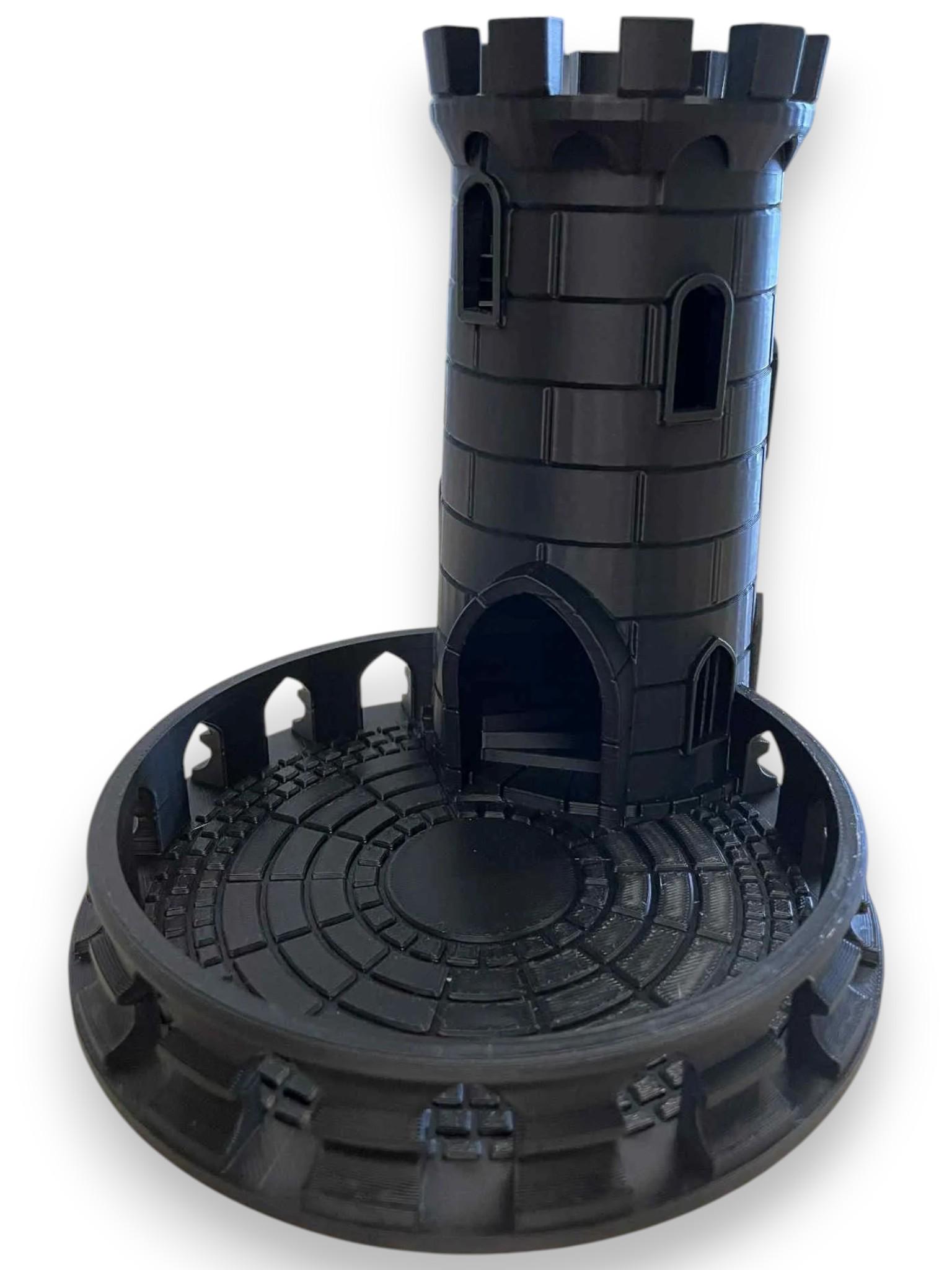 Башня для кубиков Замковый Бастион Черный (0703-1) - фото 3 Башня для кубиков Замковый Бастион Черный (0703-1) - фото 3