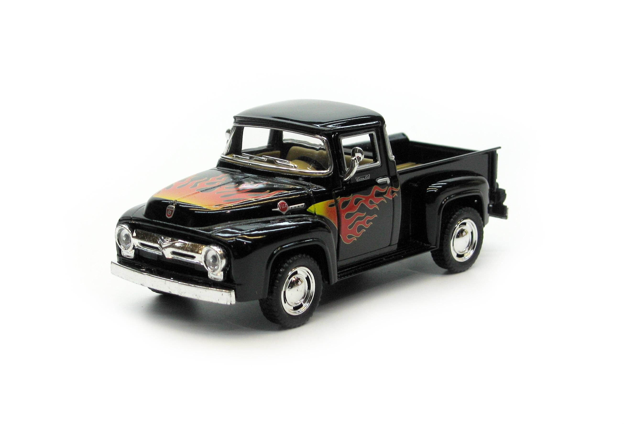 Машина металлическая KT5385F Ford F-100 Pickup with printing 1956