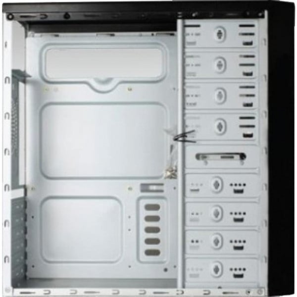 Корпус Casecom CJ-171 Black, PSU 500W (CJ-171-500WOFAN) - фото 2