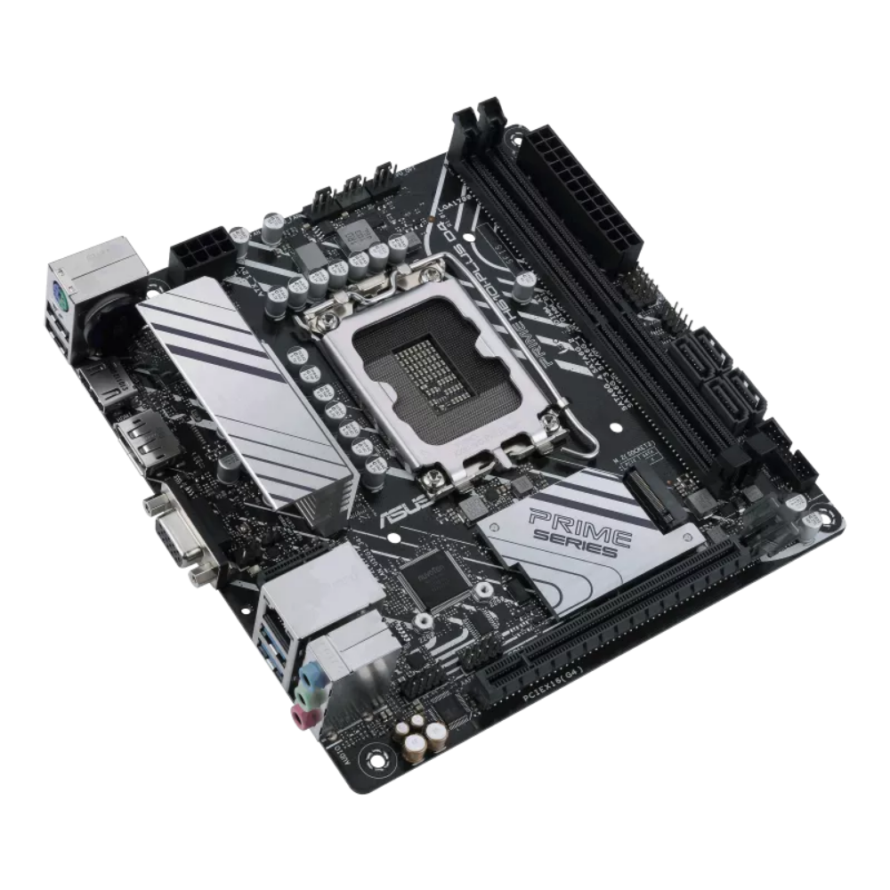 Материнська плата Asus PRIME H610-PLUS D4-CSM Socket 1700/Intel/MiniITX/1хHDMI/VGA/DisplayPort (579853) - фото 2