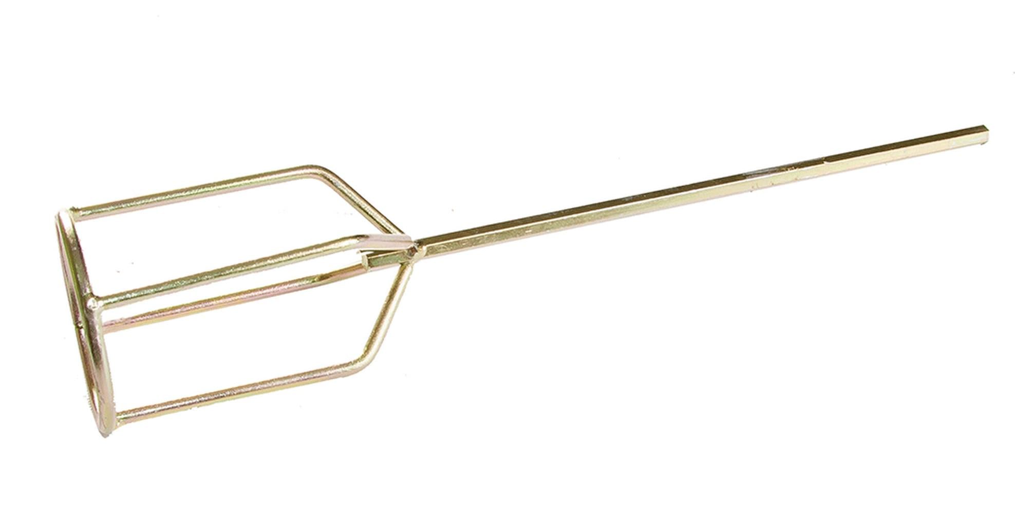 Миксер строительный для гипсовых и цементных смесей MasterTool HEX Ø 80 мм L 400 мм (80-0618)
