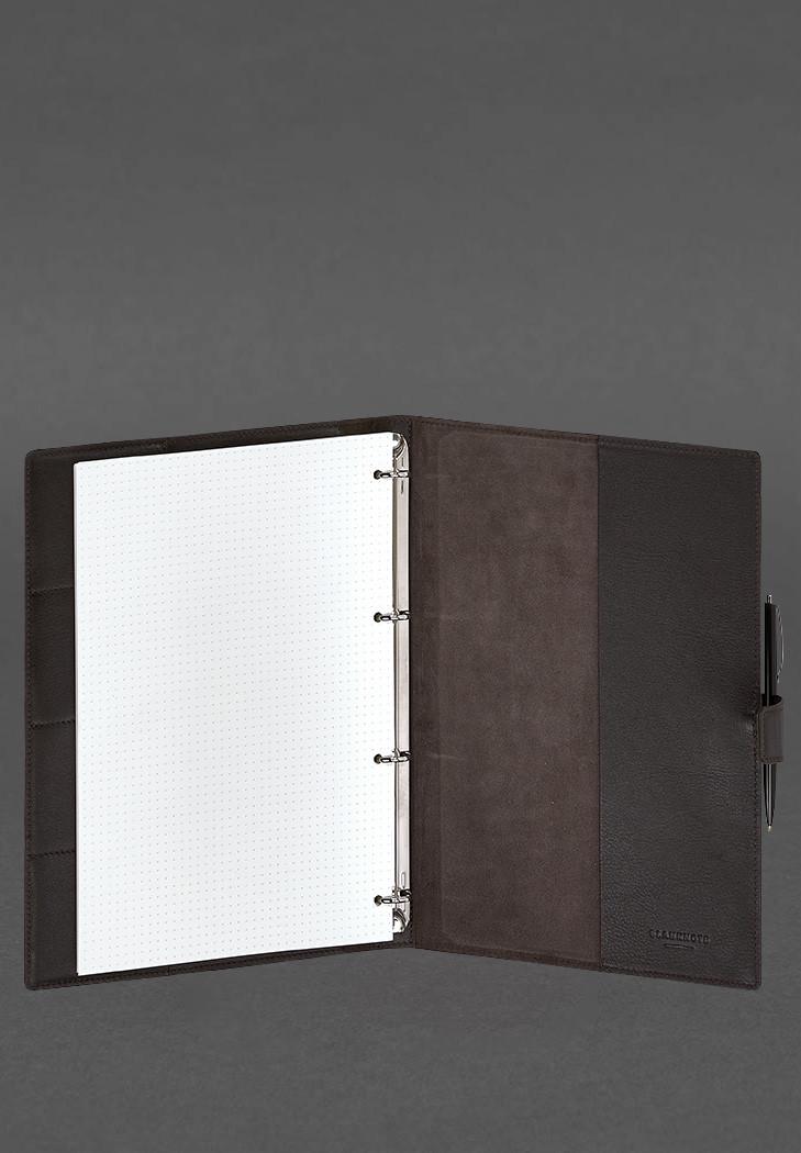 Блокнот шкіряний Софт-бук 9.2 А4 Коричневий (A-027959) - фото 6 Блокнот шкіряний Софт-бук 9.2 А4 Коричневий (A-027959) - фото 6