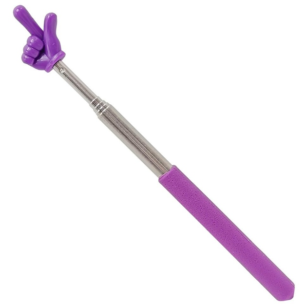Указка телескопическая Пикми до 70 см с пальчиком Фиолетовый (27983481)