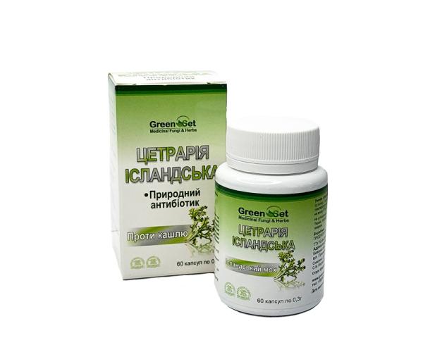 Цетрария исландская 60 капсул