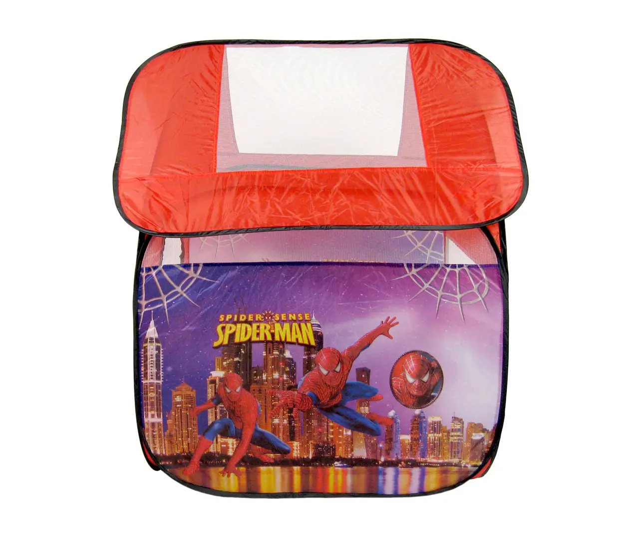 Палатка детская игровая Человек-Паук в сумке складная 112x102x114 см (8009SP)