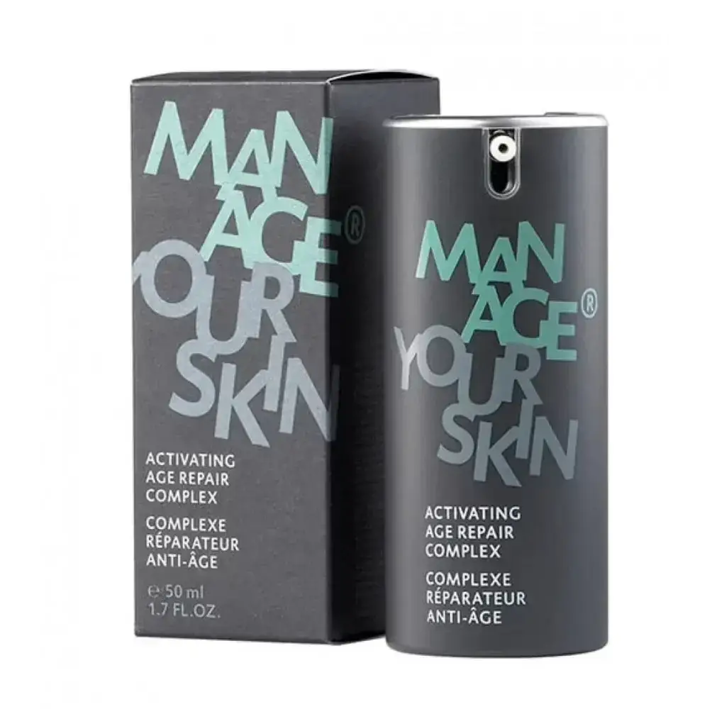 Активный омолаживающий комплекс для лица Dr. Spiller Men Activating Age Repair Complex 50 мл Активный омолаживающий комплекс для лица Dr. Spiller Men Activating Age Repair Complex 50 мл