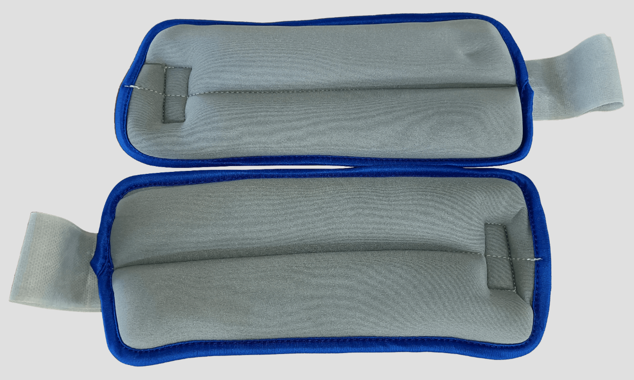 Утяжелители York Fitness Soft для рук и ног 2х1,5 кг Серый (5062) - фото 2