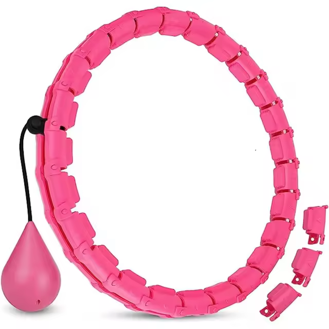 Массажный обруч для похудения Exercise Hoop с грузом Розовый (33242858) Массажный обруч для похудения Exercise Hoop с грузом Розовый (33242858)