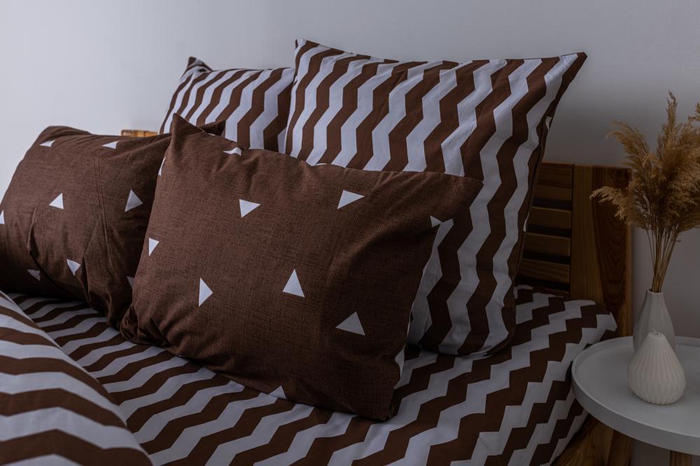 Комплект постільної білизни ТЕП Soft Dreams двоспальний 175x210 см наволочки 2x70х70 см Cappuccino Night (17880) - фото 3 Комплект постільної білизни ТЕП Soft Dreams двоспальний 175x210 см наволочки 2x70х70 см Cappuccino Night (17880) - фото 3