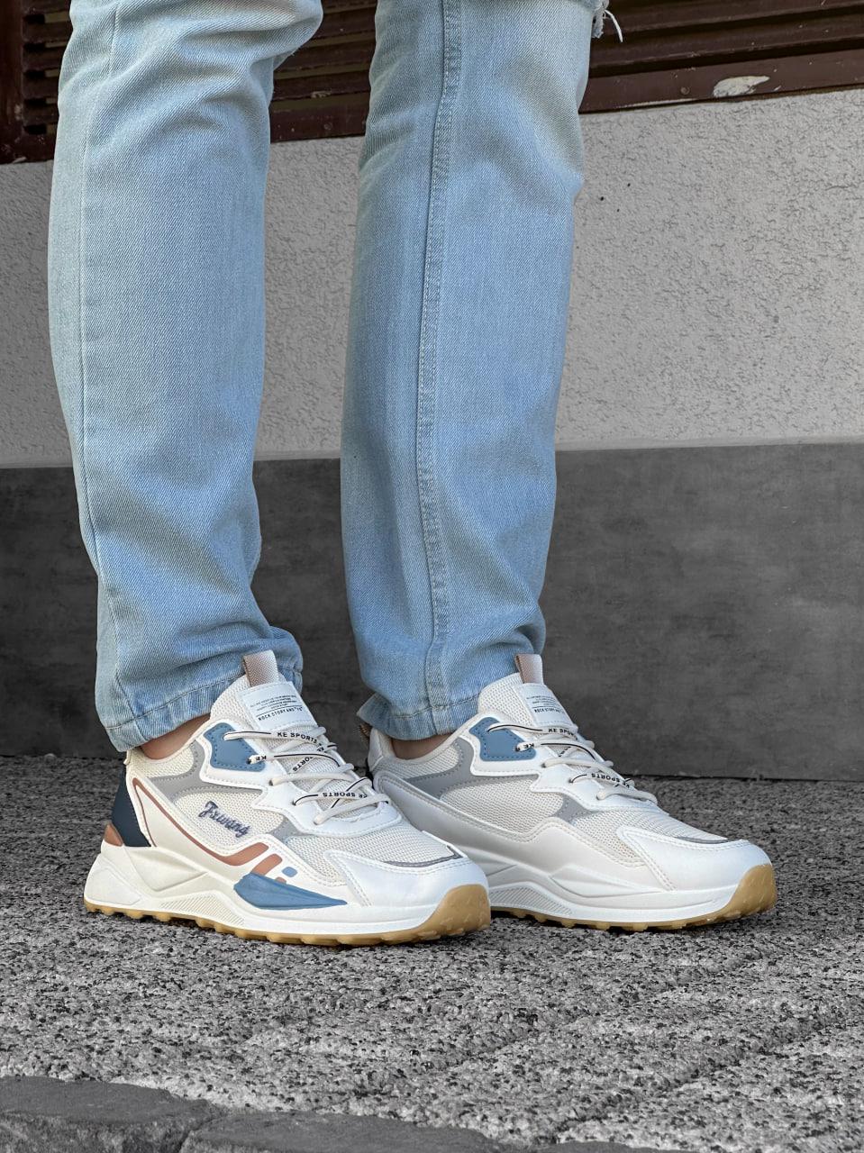 Кросівки чоловічі Xifa р. 42 Бежевий (H11-1) - фото 6