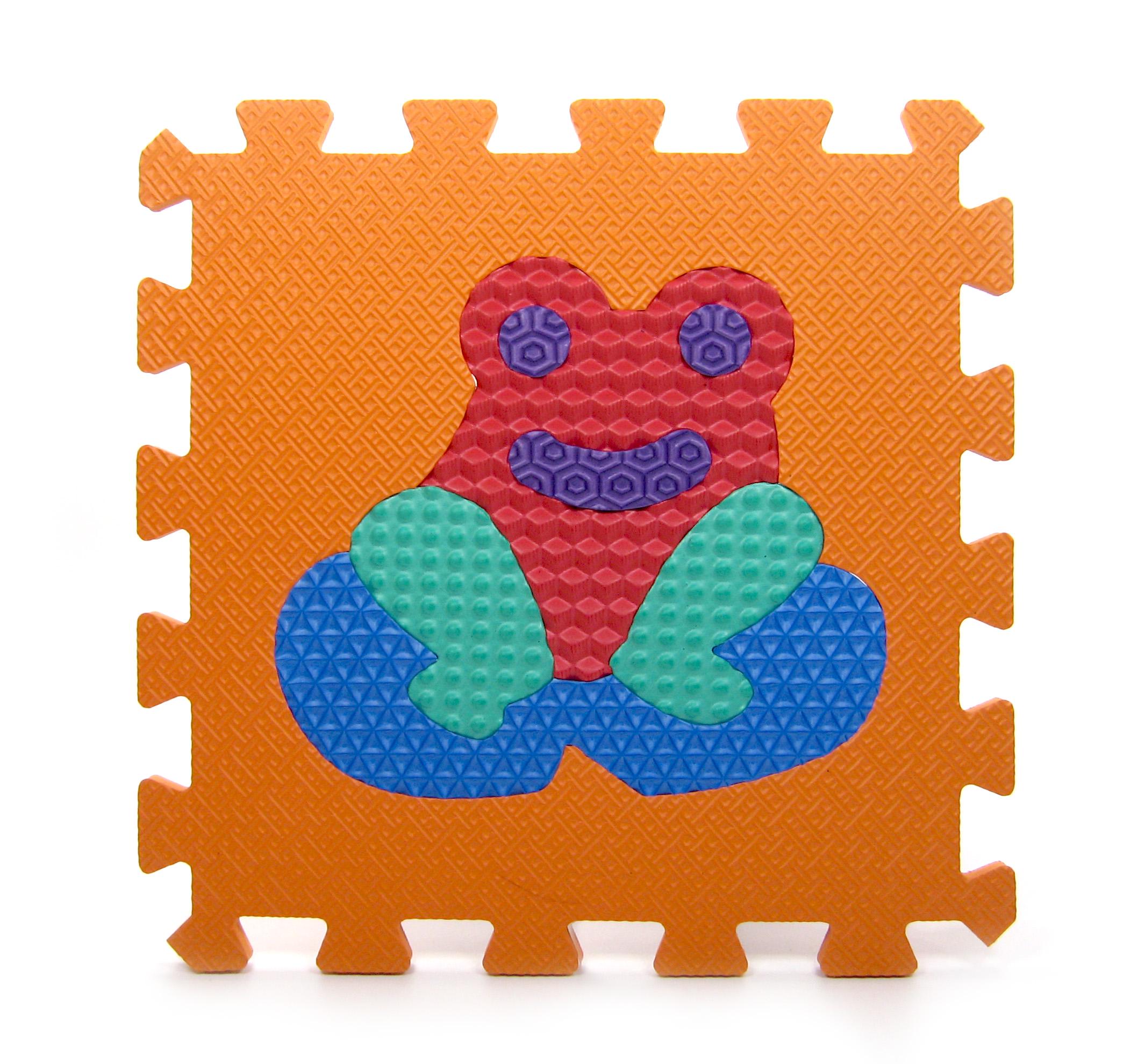 Коврик пазл EVA Животные M2616 массажный - фото 4 Коврик пазл EVA Животные M2616 массажный - фото 4