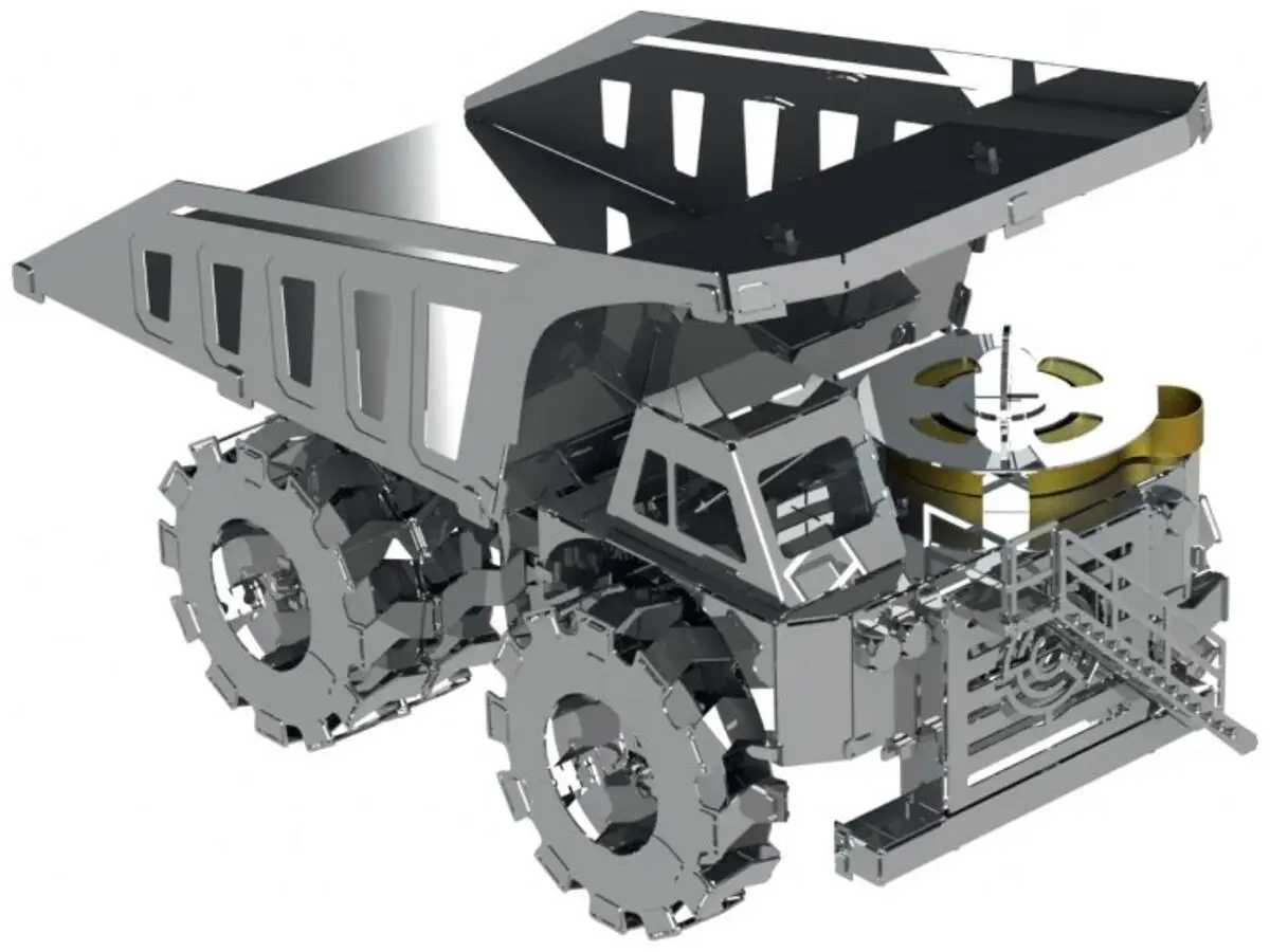 Коллекционная модель METAL-TIME Quarry Transporter MT014