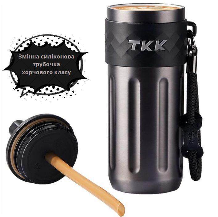 Термос із соскою 500 мл Срібний (2640403911) - фото 3